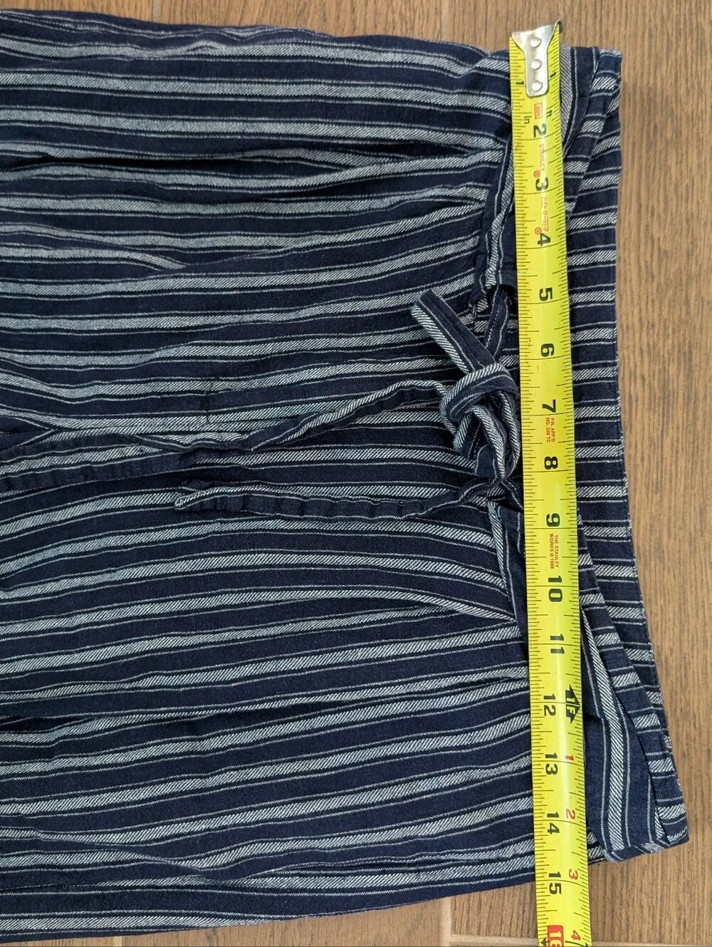 Laundry By Shelli Segal Linen Striped  Beach Pants